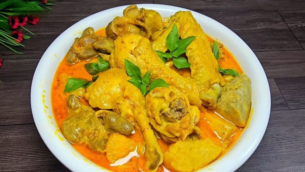 cách nấu cà ri gà